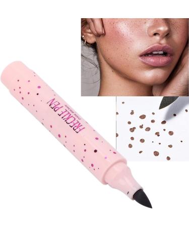 Freckle Pen Freckle Makeup Pen Waterproof Dot Spot Pen Tool Kit Long-Lasting Dotting Pen Light Brown and Dark Brown(02dark brown) - Buy Online on GoSupps.com