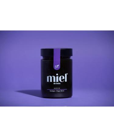 Pure bee honey. Spanish honey | Heather and Oak honey - 450 g - 100% natural and organic bee honey. Handmade product of clean harvest. Intense flavour - floral aroma. Origin Spain - Buy Online on GoSupps.com