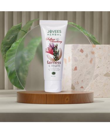 Jovees Saffron Bearberry Fairness Cream - 60 G | International Shipping | Achieve Radiant Skin - Buy Online on GoSupps.com
