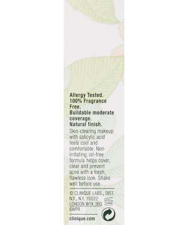CLINIQUE Acne Solutions Liquid Makeup 18 Fresh Cream Caramel 1.0 oz - Buy Online on GoSupps.com