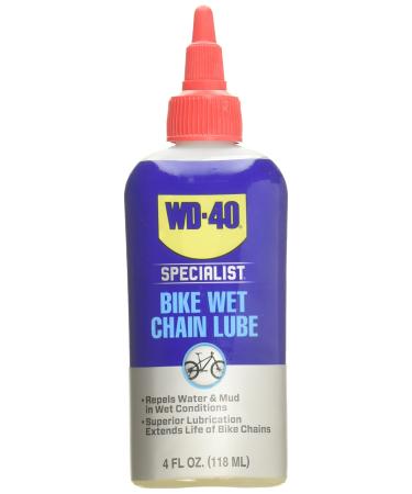 WD-40 Specialist Bike Wet Chain Lube, 4 OZ