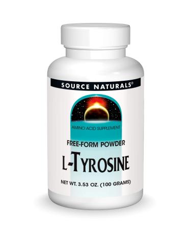 Source Naturals L-Tyrosine Free-Form Powder 3.53 oz (100 g)