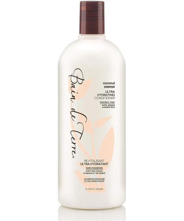 Bain De Terre Coconut Papaya Ultra Hydrating Shampoo/Conditioner Liter Duo - Buy Online on GoSupps.com