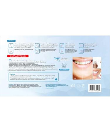 PepWhite Ultra - Super Powerful Teeth Whitening Kit with LED Light (Complete LED Kit + Mouthguard + 3 x Pep White Ultra Whitening Gel) - Buy Online on GoSupps.com