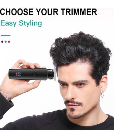 MAYIT Hair Clippers for Men - Professional Cordless Electric Trimmers with Rechargeable LED Display - Best Hair Trimmer for Precision Cutting - Buy Online on GoSupps.com