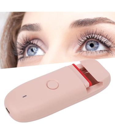Heated Eyelash Curlers Electric Lash Curler with Larger Heating Silicone Pad Small Portable USB Charging Constant Temperature Lasting Styling Electric Eyelash Curler (2)