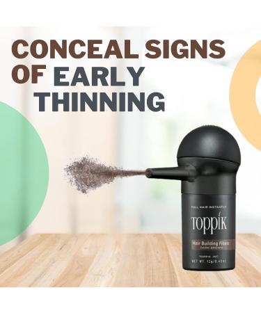  Best Hair Fiber 4 Packs 27.5g Dark Brown Natural Keratin Extract Hair Fibers For Full Hair - Buy Online on GoSupps.com