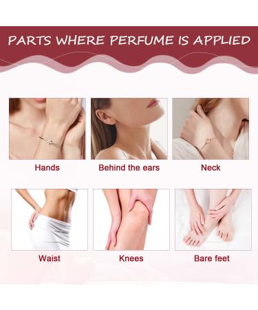 2PCS Pheromones Perfumes for Women Phero Perfume enhanced scents scents pheromones for women Long-lasting and Personal Roll-on Perfume - Buy Online on GoSupps.com