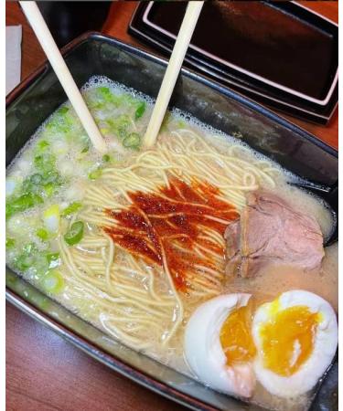 Ichiran Hakata straight noodle Kamadare 2 MEALS included premium tonkotsu soup Ramen avec special secret red Ichiran dry sauce - 2 meals - Buy Online on GoSupps.com