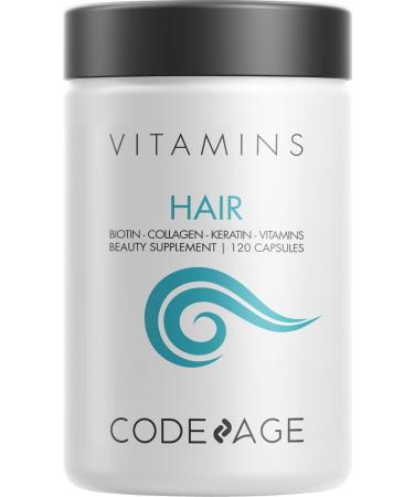 CodeAge Vitamins Hair 120 Capsules