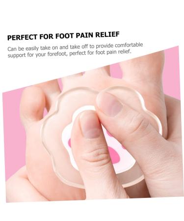 FOMIYES High Heels Forefoot Pads - 10 Pairs Anti-Skid Gel Cushions for Comfortable Feet - Metatarsal & Ball of Foot Support - Perfect for Women s High Heels - Buy Online on GoSupps.com