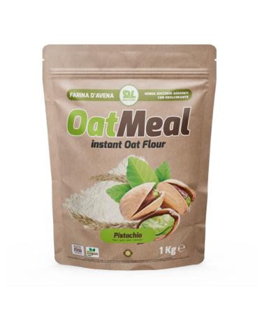 OatMeal Instant - Farina di avena Sacchetto 1Kg gusto Pistacchio