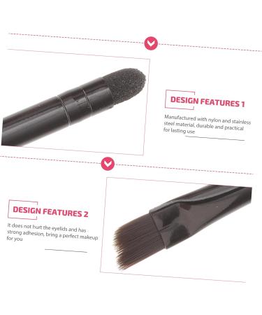 Mikinona Double Ended Makeup Brush 10 Pcs Eye Shadow Brush Sponge Makeup Applicator Foundation Sponge Makeup Brush Makeup Tools - Buy Online on GoSupps.com