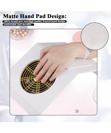 Nails Vacuum Dust Collector 40W - Powerful Nail Cleaner for Acrylic and Gel Nails - Salon Quality Nail Dust Extractor - White - Buy Online on GoSupps.com
