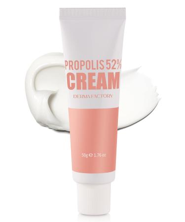 Red Propolis 52% Nourishing Glow Power Moisture Boosting Cream -Niacinamide 2% Non-sticky Hydrating Essence for Dry Mature Sentsitive Skin Plump Fine Lines Evens Skintone Cruelty-Free Korean Skincare