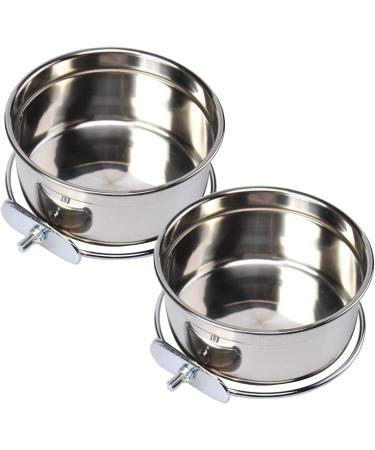 Parrot Feeder Bird Bowl for Cage - Set of 2 | Bird Cage Accessories - Buy Online on GoSupps.com