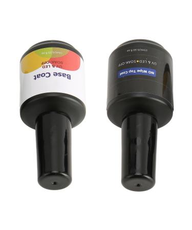 Nail Top Coat Base Coat Set Professional Nail Salon Long Lasting Shine Finish Clear Nail Art Base Top Coat
