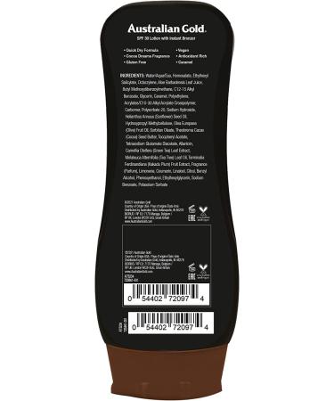 Australian Gold - Sunscreen Lotion with Bronzer SPF 30 237 ml - Buy Online on GoSupps.com