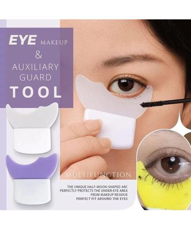 Mascara Shield Applicateurs de pour cils - Outil de maquillage Auxiliary Guard - Masque de mascara pour cils - 2 pi ces (New Pink Two + Box - Buy Online on GoSupps.com
