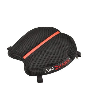 Airhawk Billet Proof Designs R Comfort Seating System Seat Cushion - Cruiser R Small - Inflatable Seat Cushion with Black and Red Cover - Made in The USA, (FA-Cruiser-RSM)