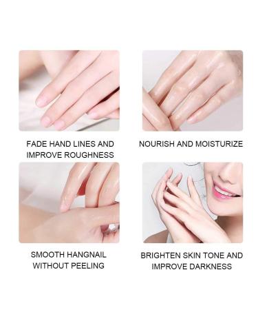 Hand Mask | Shea Butter Moisturizing Gloves for Skin Care | Smoothing & Peeling Treatment - International Shipping - Buy Online on GoSupps.com