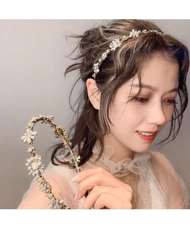 Fzsecriu hair ripe women elegant hair -ripped wedding hair -ripped glitter hair ripe girls hair accessories wedding headband women glitter hair ripe girl