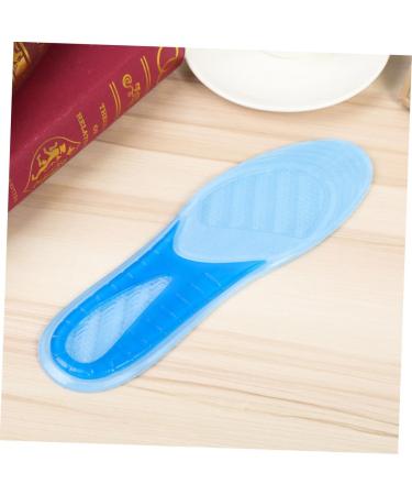 FOMIYES Anti-Slip Feet Cushion Pads - Breathable Gel Insoles for Sports - Thick Blue Insole - 28x8.5cm - International Shipping Available - Buy Online on GoSupps.com