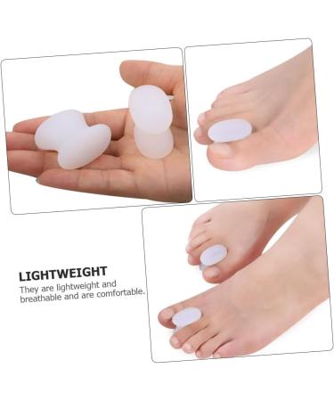 8pcs Orthopedic Bunion Kit - Toe Separator, Thumb Protector, Nail Protector, Night Splint, Hallux Straightener, Bunion Pads for Big Toe - White - Buy Online on GoSupps.com