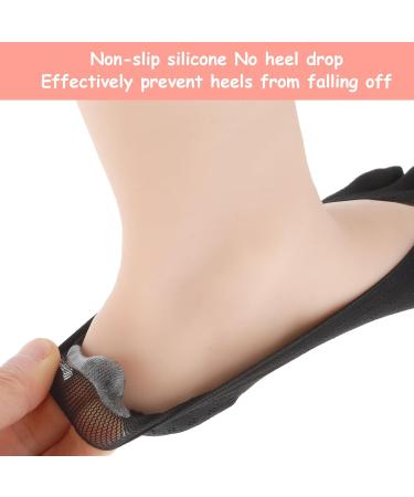 Shop Aster 5 Pairs Orthopedic Toe Compression Socks for Women - No Show Bunion Relief & Breathable Five Finger Liner Socks - Buy Online on GoSupps.com