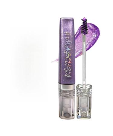 Glittery Sparkling Mascara | 5g Textured Creamy Anti-Smudge - Waterproof Volumizing Mascara | for Dates Parties Weddings Concerts Shows and Swimming