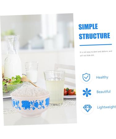 TOYANDONA Simulated Rice Toy Models Food Simulation Cooked Rice Fake Steamed Rice Model Plastic Decor Artificial Rice Decorative Steamed Rice Photo Prop Pvc Ornaments Big Bowl 12.50X12.50X8.50CM 1 - Buy Online on GoSupps.com