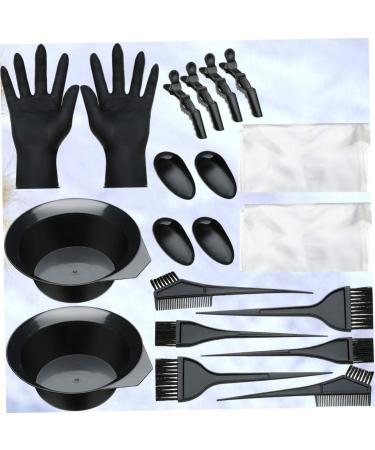 FRCOLOR 2 Sets Hair Dye Kit Hair Color Bowls Diy Salon Tool Hair Salon Tool Kit Salon Hair Coloring Supplies Hair Color Mixing Bowl Hair Dye Bowl Brush Hair Tinting Tool Shawl Disposable - Buy Online on GoSupps.com