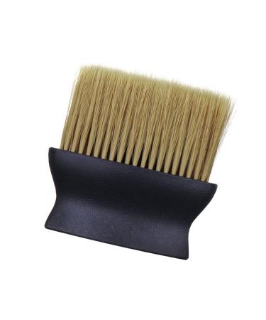DOITOOL Hair Sweep Brush Hair Cutting Tools Neck Brush Hair Cutting Brush Beard Hair Brush Hairdressing Duster Barber Hairdressing Brush Hair Salon Supplies Black Handle
