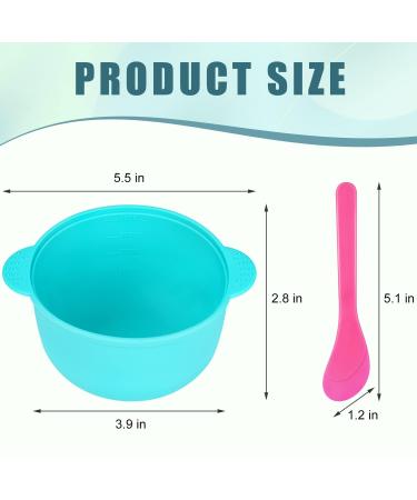 4 PCS Silicone Wax Warmer Liner Set with 8 Non-Sticky Spatulas - 16 oz Reusable Waxing Bowls for Hair Removal - Buy Online on GoSupps.com