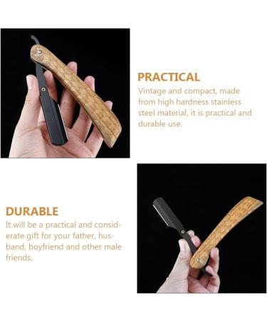 Minkissy Stainless Steel Manual Razor Holder - Premium Shaver Stand for Barbers & Travelers - Buy Online on GoSupps.com