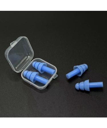 tesrgre Soft Silicone Earplugs Waterproof Swimming Ear Plugs Reusable Noise Reduction Sleeping Ear Plugs Hearing Protector - Buy Online on GoSupps.com