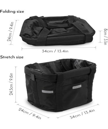 GerRit Universal Front Carrying Bag Basket for Electric Scooter Soft Tiller Basket Storage Hanging Pouch Front Carry Organizer for Most Scooter - Buy Online on GoSupps.com
