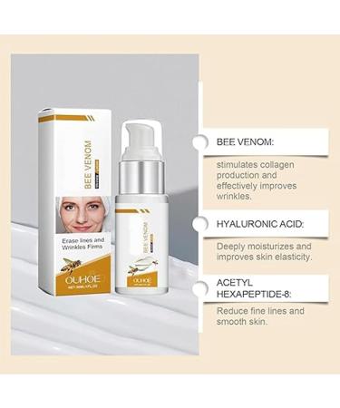 gcdat 2PCS Bee Venom Lotion Cream - Wrinkle Removal & Firming Moisturizing Lifting & Recovery - All Skin Types - Anti-Aging Bee Venom Lotion Cream - 1 Oz Each - Buy Online on GoSupps.com