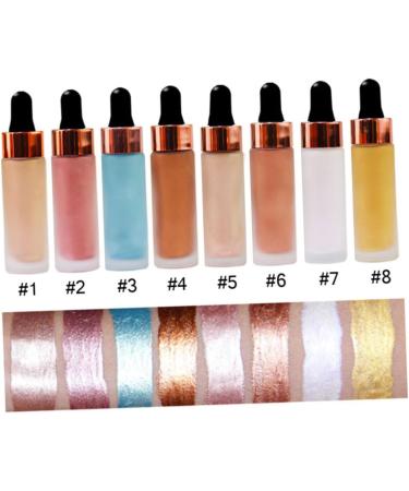 FOMIYES 3pcs Illuminating Women Makeup Highlighter Drops Enhanceer Fashion Enhancer Three-dimensional Dc-# - Buy Online on GoSupps.com