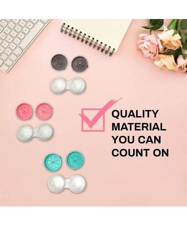 New Cute Hippo Contact Lens Container - Portable Travel Soaking Case | Fun Gray Design - Buy Online on GoSupps.com