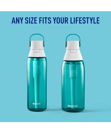 Brita 36oz Plastic Water Filter Bottle - Sea Glass - 1 Count - Buy Online on GoSupps.com
