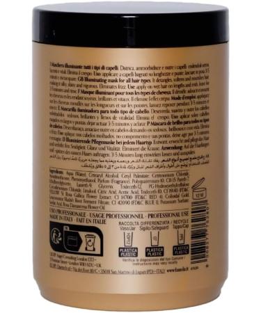 FANOLA Orotherapy Gold Mask Illuminating Maschera per Tutti i Tipi di Capelli 1000 ML - Buy Online on GoSupps.com