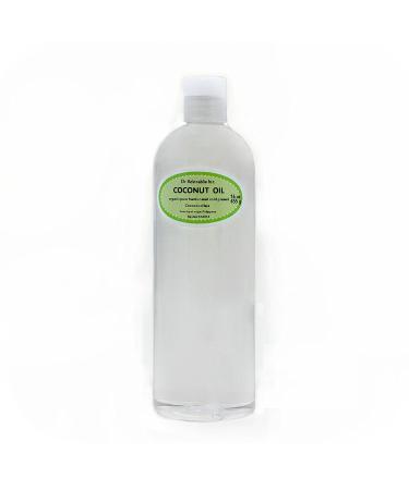 Dr Adorable Organic Pure Fractionated Coconut Oil, 16 Oz