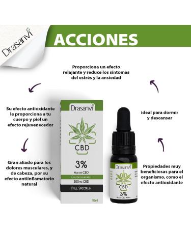 CBD Oil 3% Full Spectrum 10 ml - Buy Online on GoSupps.com
