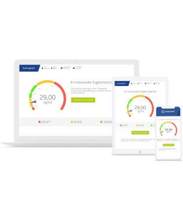 Cerascreen Free Testosterone Test Kit - Quick & Easy Home Saliva Test for Testosterone Deficiency - Buy Online on GoSupps.com