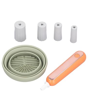 Cosmetic Brush Electric Cleaner Automatic Quick Cleaning Drying Effective Portable Silicone Makeup Brush Cleaner