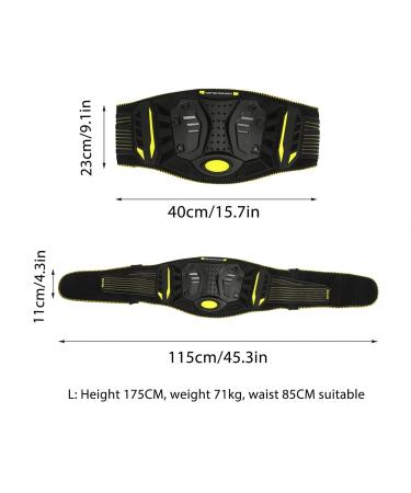 Buy SUNGOOYUE Motorcycle Back Brace - Impact Resistant & Breathable Lumbar Support Belt (Small) - Perfect for All Seasons | International Shipping Available - Buy Online on GoSupps.com