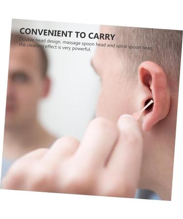 Hemoton 6 Pcs Double-Headed Spiral Ear Spoon Set - Stainless Steel Ear Cleaning Kit with Limpiador De Oidos - Random Color Ear Wax Pickers and Removers - Buy Online on GoSupps.com