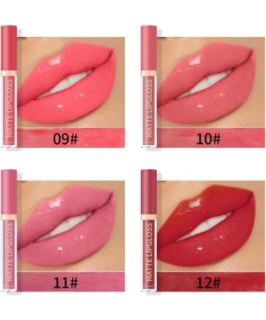 INTEROOKIE Long Lasting Moisturizing Lipstick Set with Water Gloss Mirror Face Nonfading formula for all day wear B - Buy Online on GoSupps.com