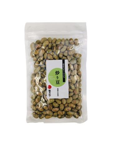 MIYANO FOOD Industry Dry Roasted Soy Beans Japanese Soybean Snack Salted Soy Nuts Crunch Texture No GMO Gluten-Free Vegetarian Vegan Snack - 60g (2.1oz)